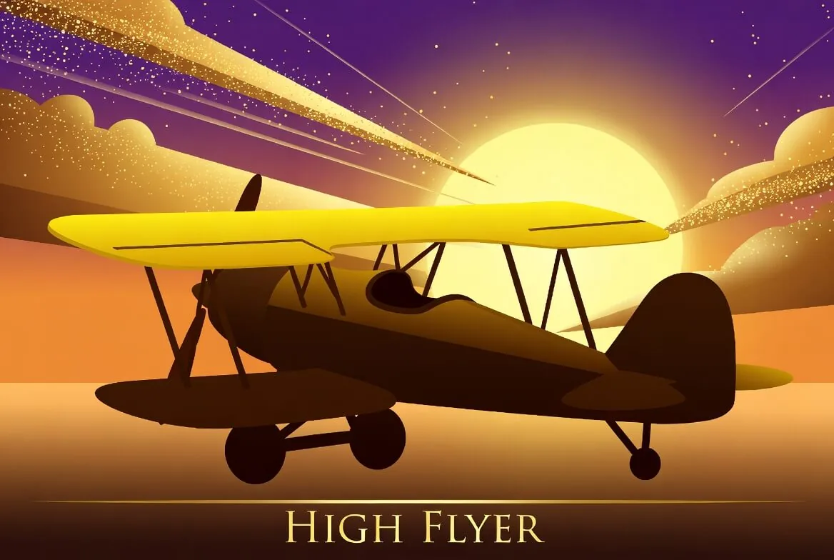 Lobi kasino tempat High Flyer bisa dimainkan dengan uang asli
